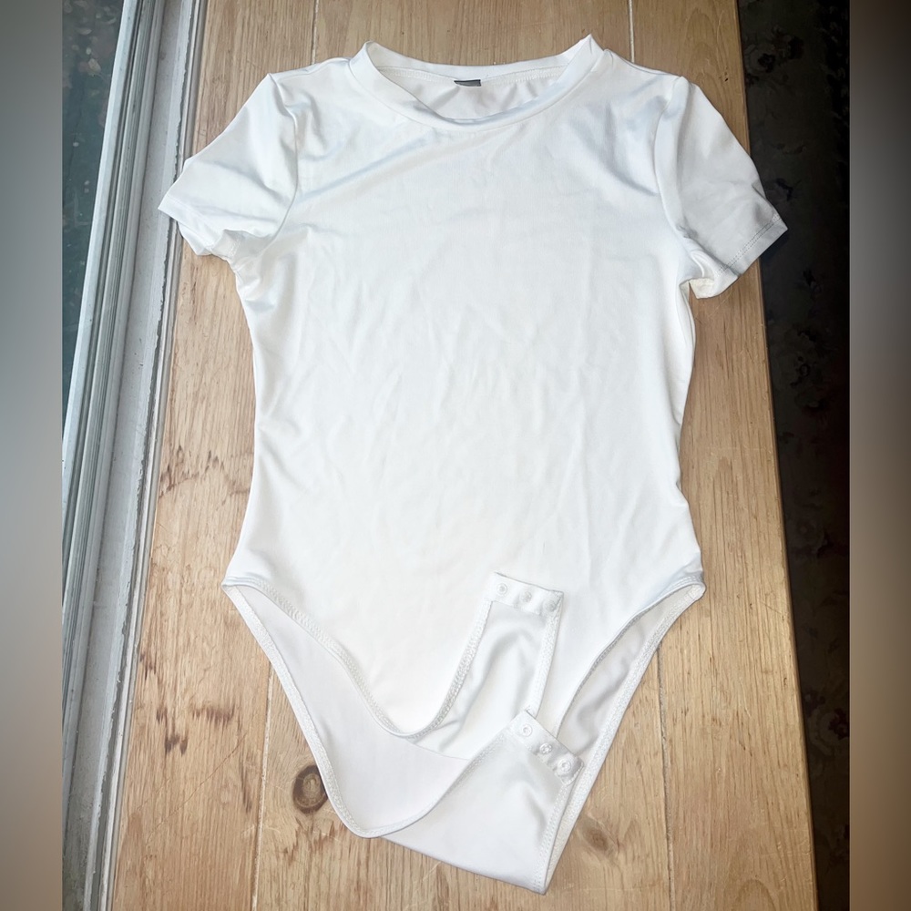 Shein White Bodysuit | Size Small